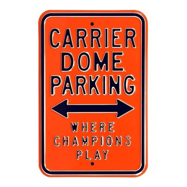 Authentic Street Signs Authentic Street Signs 71038 Carrier & Dome & Where & Champions & Play Street Sign 71038